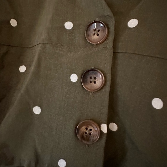 Abercrombie and Fitch polkadot Blouse - Picture 3 of 5